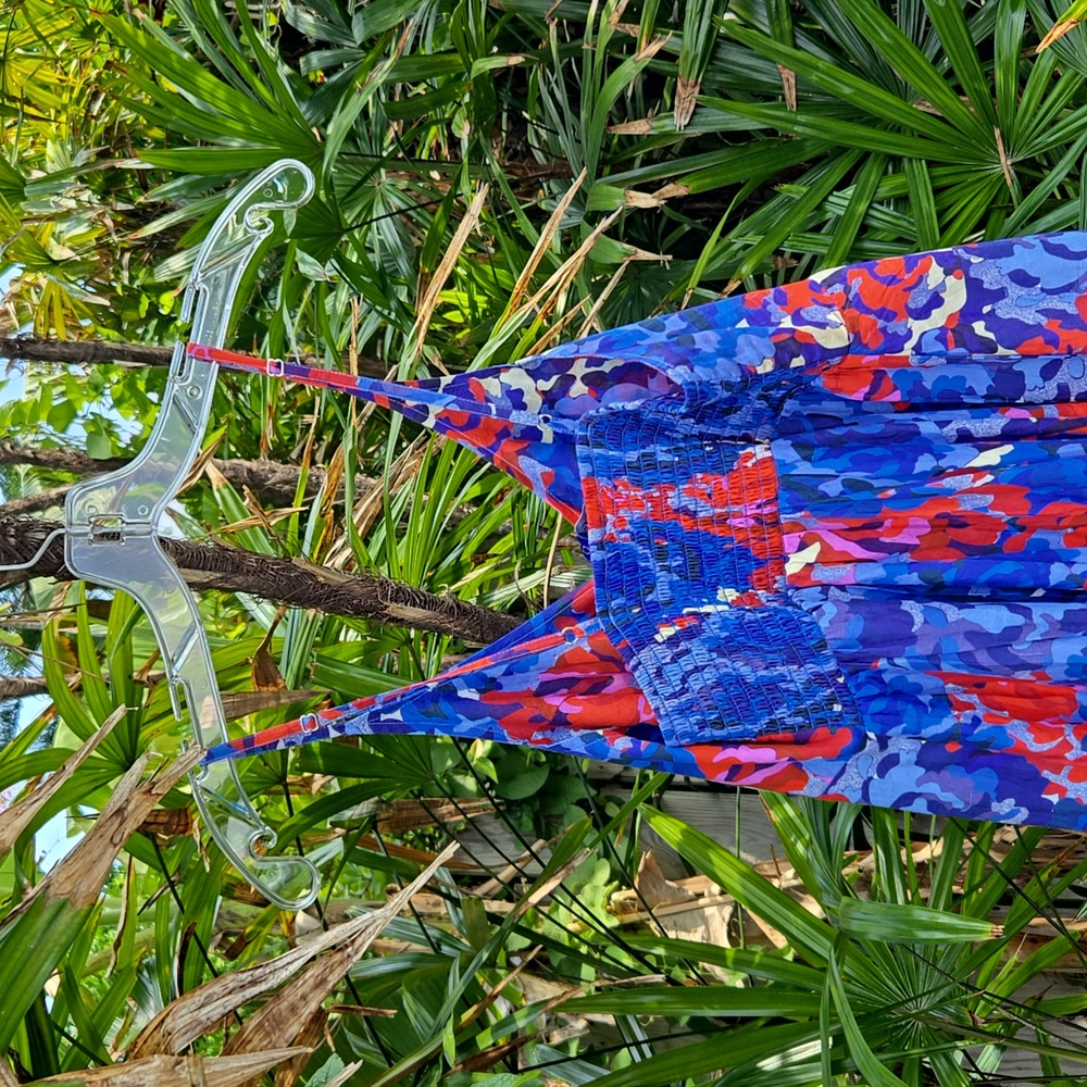 Anthropologie Ro's Garden Abstract Floral Maxi Sundress - Picture 8 of 9